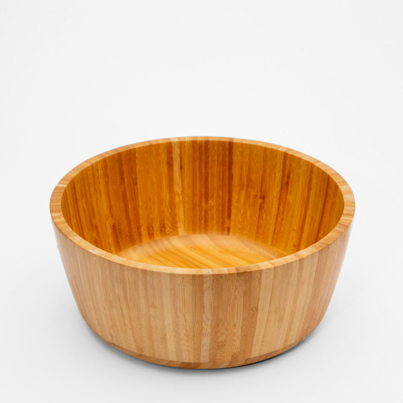 BAMBOO SERVING BOWL