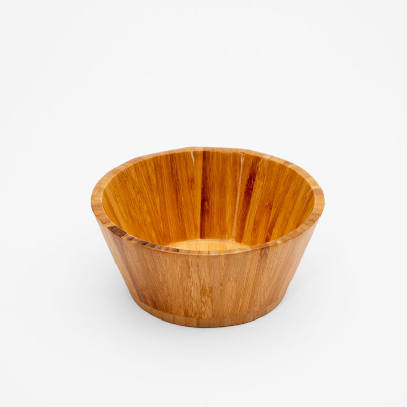 BAMBOO SERVING BOWL