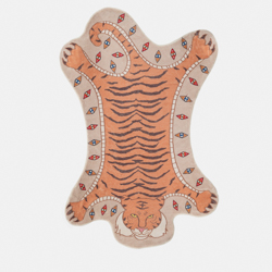 TIGER COMIC FUR ACCENT RUG