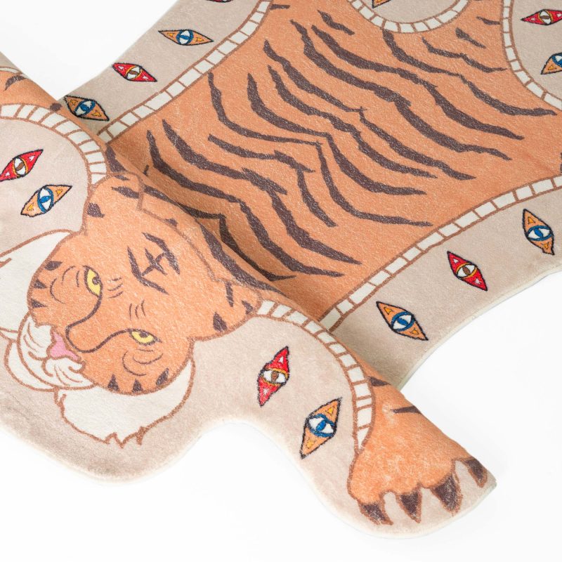 TIGER COMIC FUR ACCENT RUG - Image 2