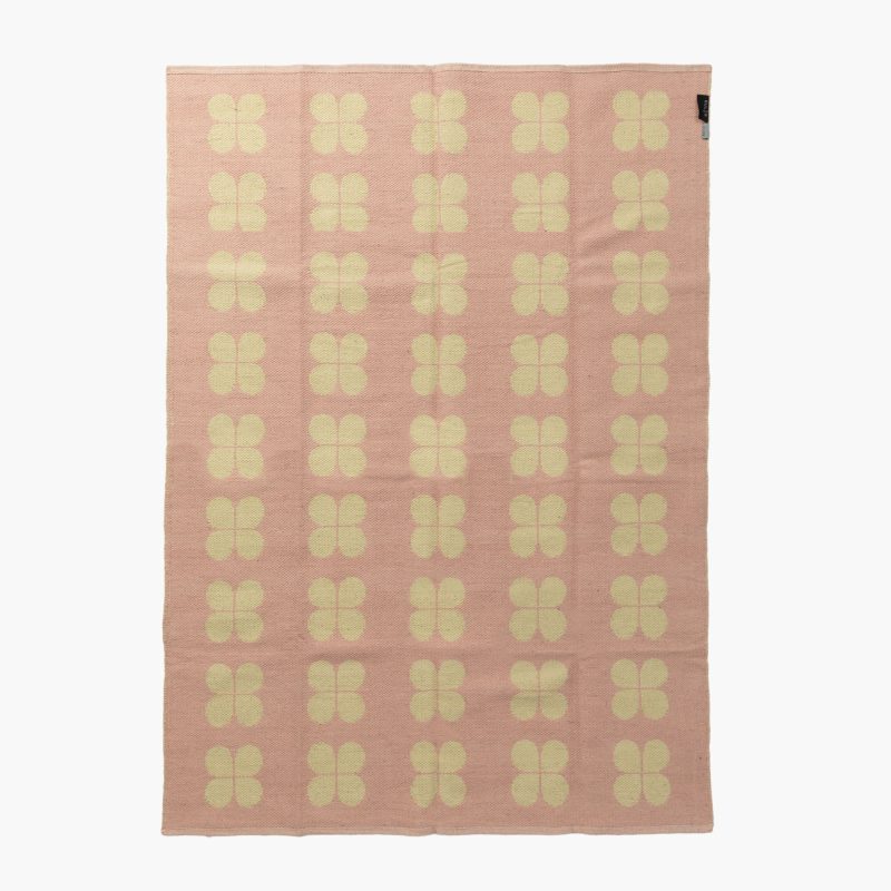 REVERSIBLE FLOWERS PATTERN AREA RUG - Image 3
