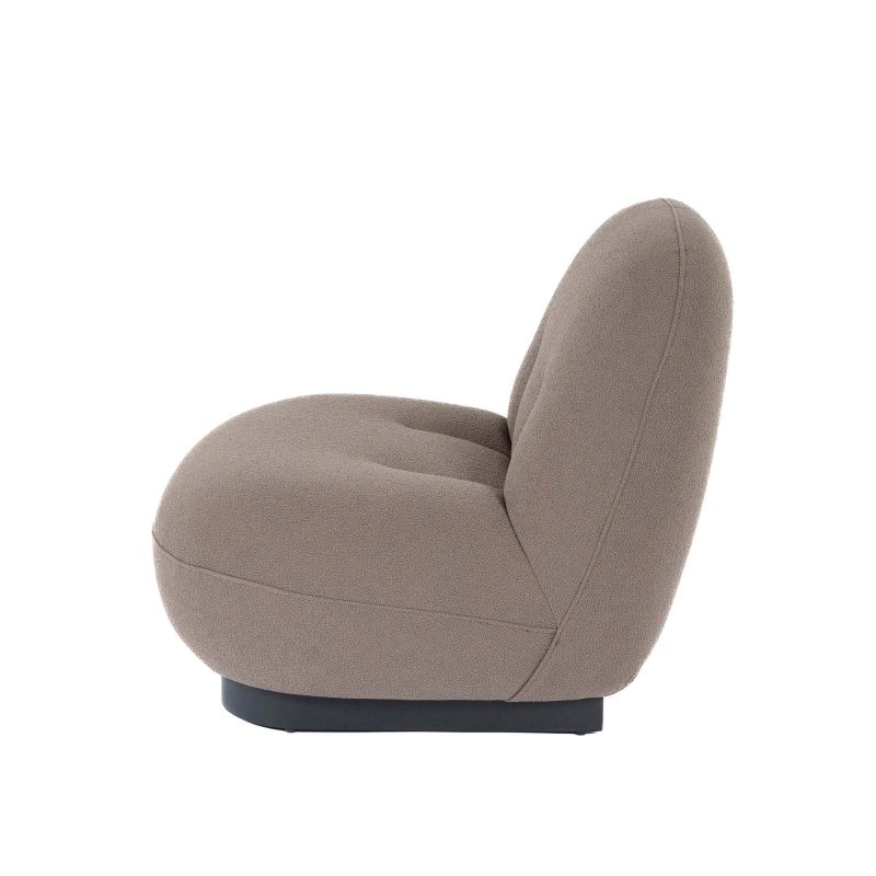 FABRIC ARMLESS LOUNGE CHAIR SOFA - Image 3