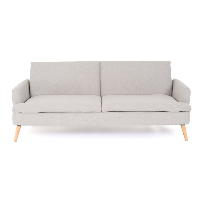 UPHOLSTERED SLEEPER SOFA WITH WOODEN LEGS - Image 2