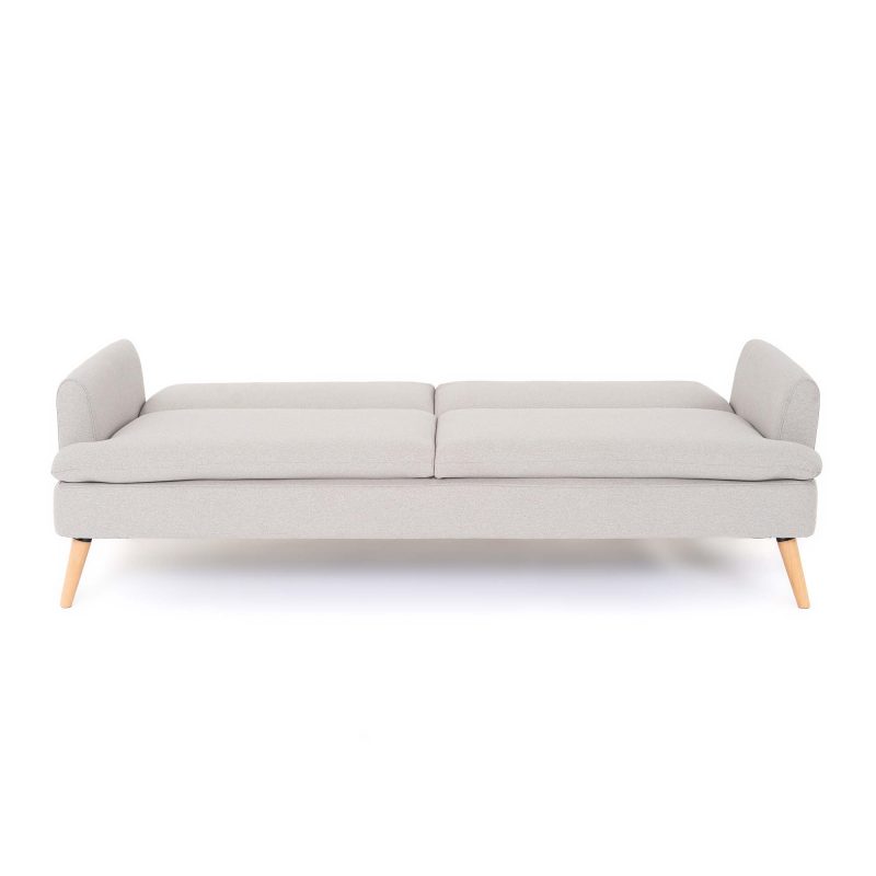 UPHOLSTERED SLEEPER SOFA WITH WOODEN LEGS - Image 3